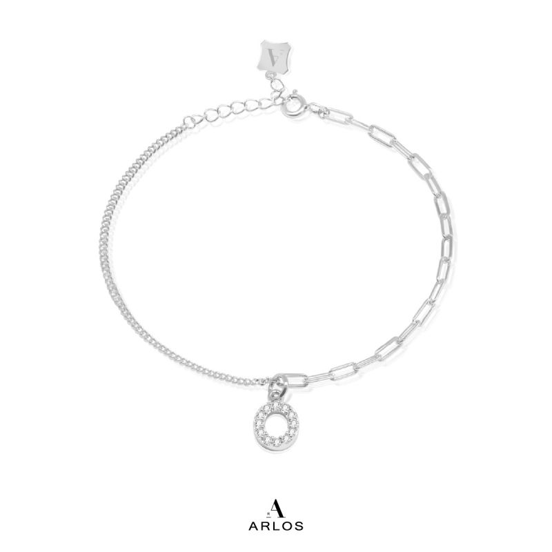 Trésor Initial [ O ] Bracelet (Silver)