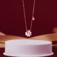 L'amour Spring Clover Necklace (Rose Gold)