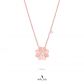 L'amour Spring Clover Necklace (Rose Gold)