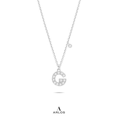 Trésor Initial [ G ] Necklace (Silver)